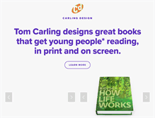 Tablet Screenshot of carlingdesign.com